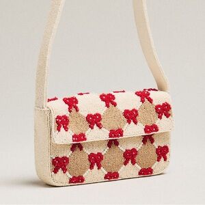 Anthropology Fiona beaded shoulder bag